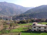 View of the valley